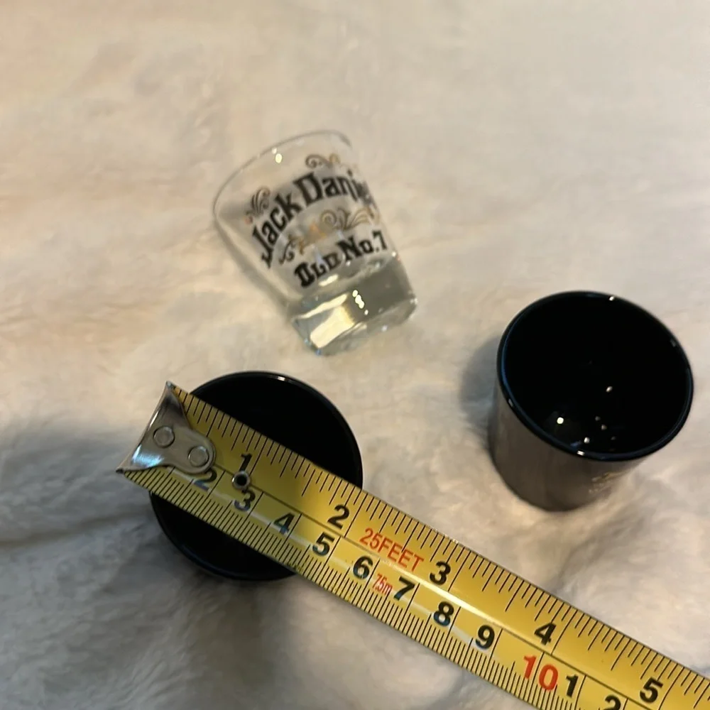 Jack Daniel's shot glasses EUC